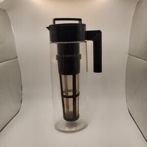 Takeya 2-Quart Flash Chill Iced Tea & Deluxe Cold Brew Coffee Maker - Black
